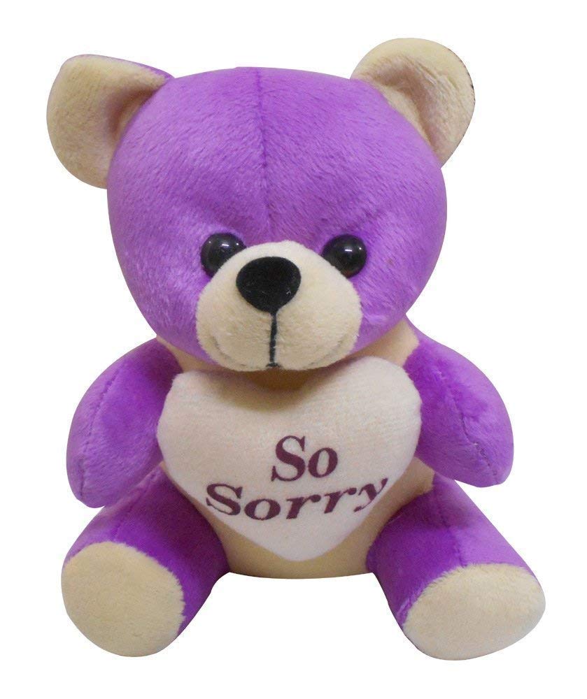 J Jiyansh Creation So Sorry Teddy Bear – Sorry Teddy for Girlfriend | Boyfriend | Husband | Wife | Sorry Gifts for Friends | Stuffed Soft Toys (Purple Color) (B08VC5VXXX) Amazon Price History, Amazon Price Tracker