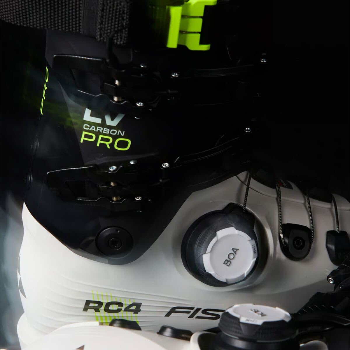 Fischer RC4 Carbon Pro LV Boa Alpine Ski Boots 25.5