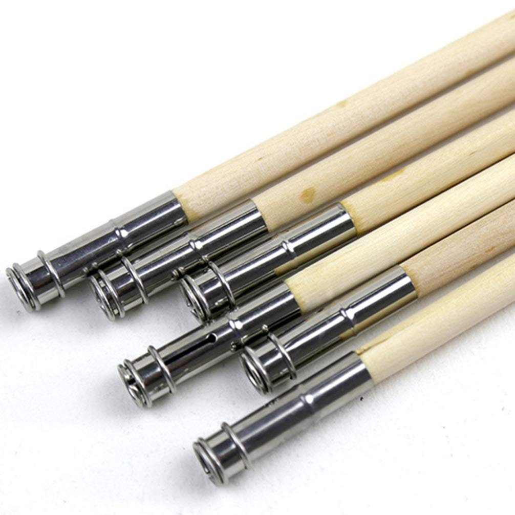 Lot De 10 Rallonges De Crayon Réglables - Ergonomiques Pour Crayons De 4 à 5 Mm (bois, Couleur) - Pour école, Bureau, Dessin - 4