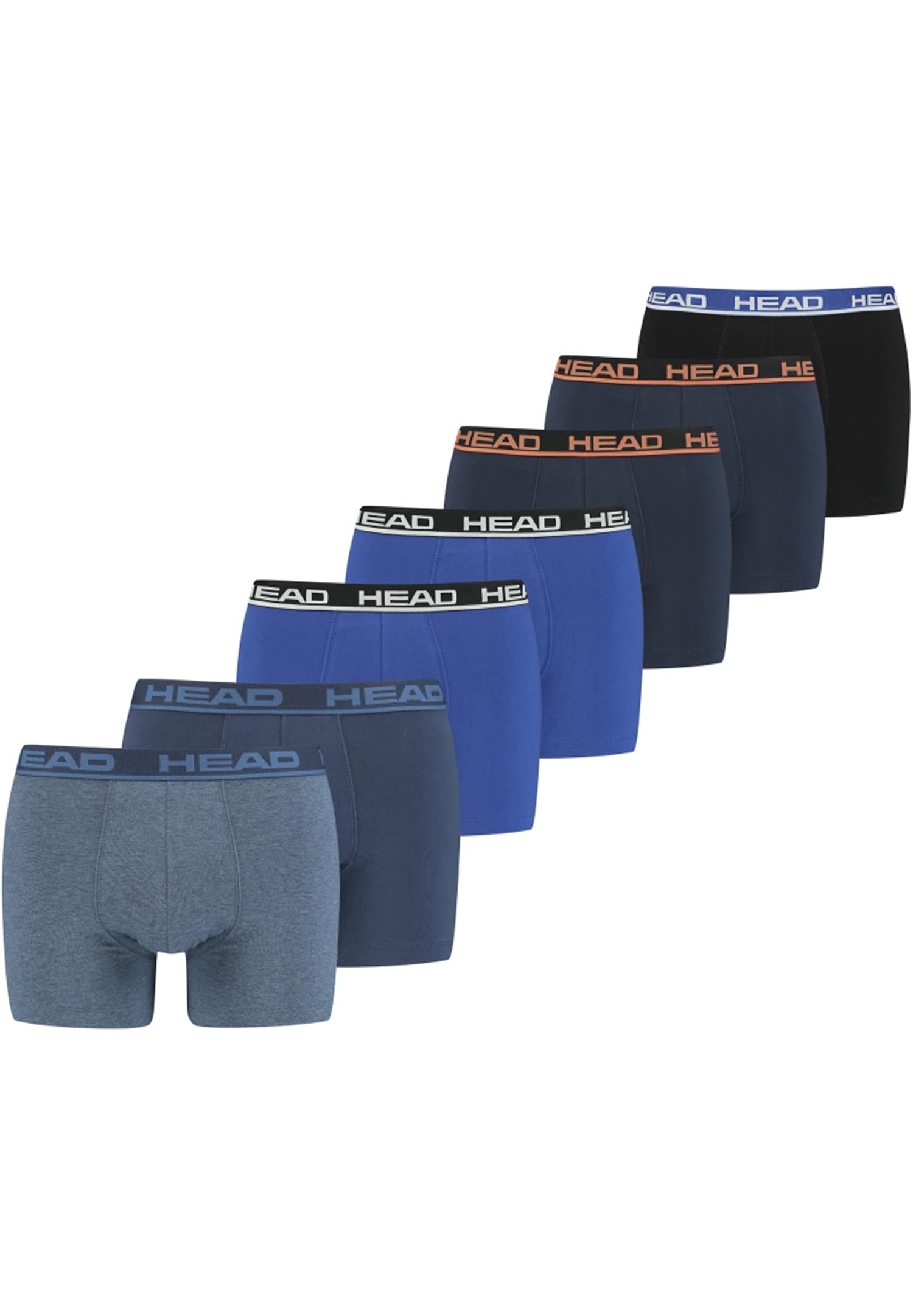 HEAD Herren Boxershorts Unterhosen Unterwäsche 7er Pack Vorteilspack