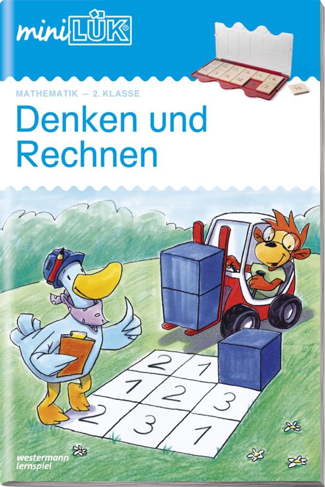 miniLÜK: 2. Klasse - Mathematik Denken und Rechnen - Übungen angelehnt an das Lehrwerk: 2. Klasse - Mathematik - Übungen angelehnt an das Lehrwerk (miniLÜK-Übungshefte: Denken und Rechnen)