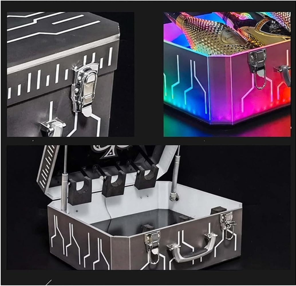 Amazon｜シャンパンケース LEDディスプレイ アタッシュケース