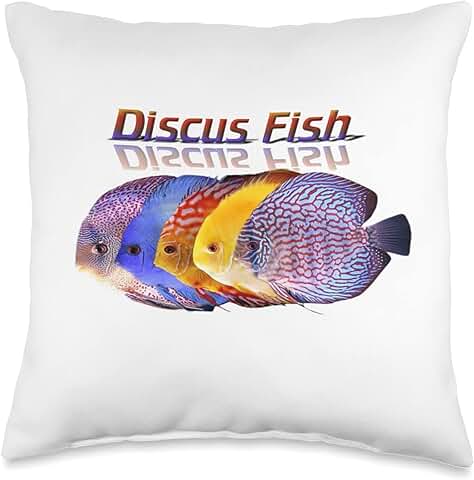 Beautiful Discus Fish Pillow
