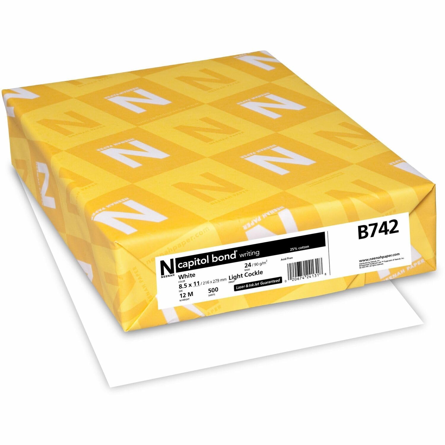 Amazon.com : NEEB742 - Neenah Paper Capitol Bond Bond Paper