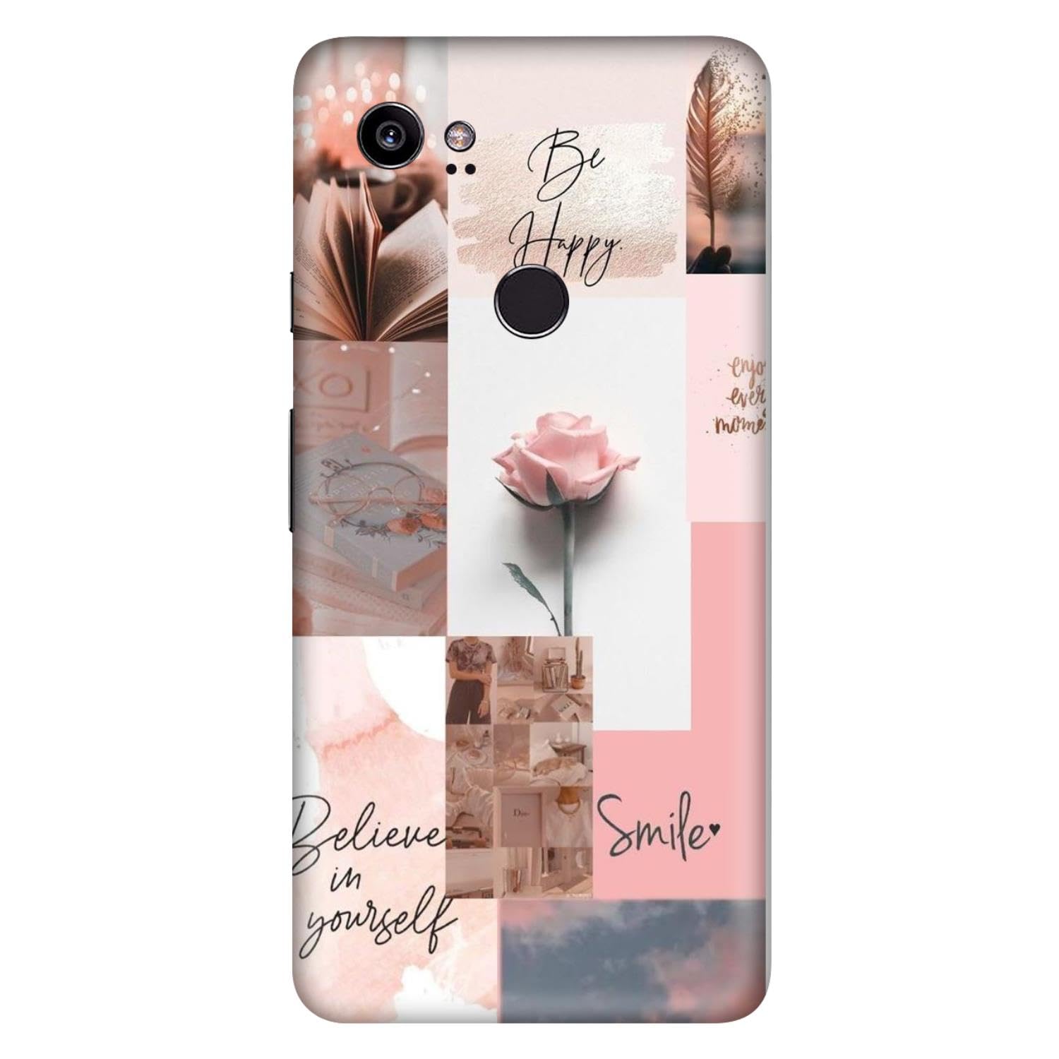 WRAP CRAFT Mobile Skins Compatible with Google Pixel 2 XL (Not Back Cover) Scratchless Back & Camera Protection Skins for Google Pixel 2 XL ; Google Pixel 2 XL -DP-195
