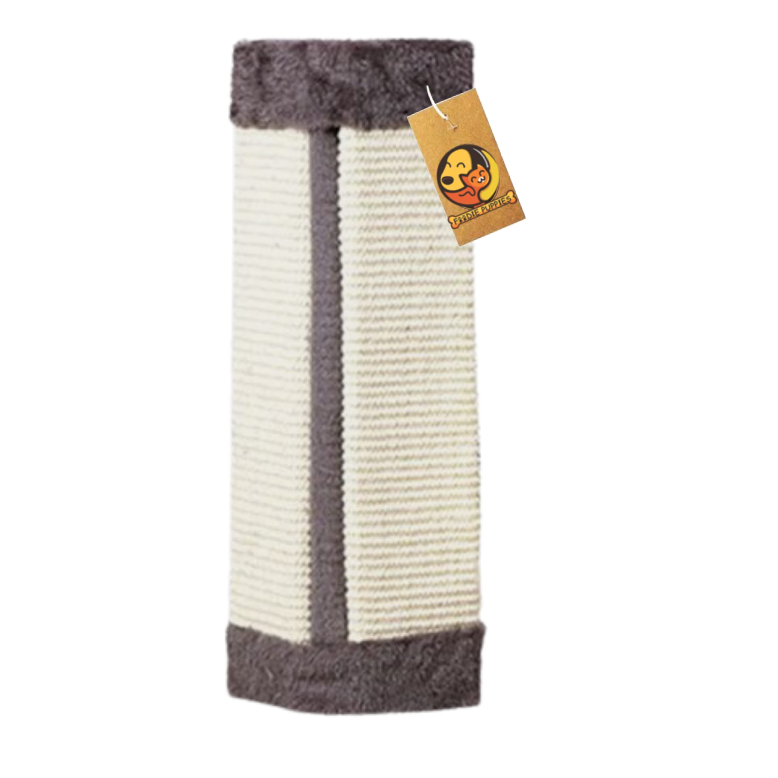 Foodie Puppies Coir Cat Scratcher Mat Scratch Pad - (Sisal Mat) Cat Grinding Claws Horizontal Cat Floor Scratching Pad Rug for Indoor Cats, Kitten for Furniture Protection, Durable Texture Design