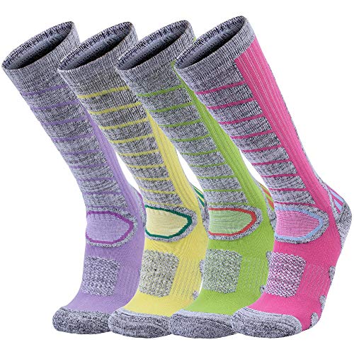 Sierry Ski Socks - Womens Mens Skiing Socks, Snowboard Socks for Cold Weather