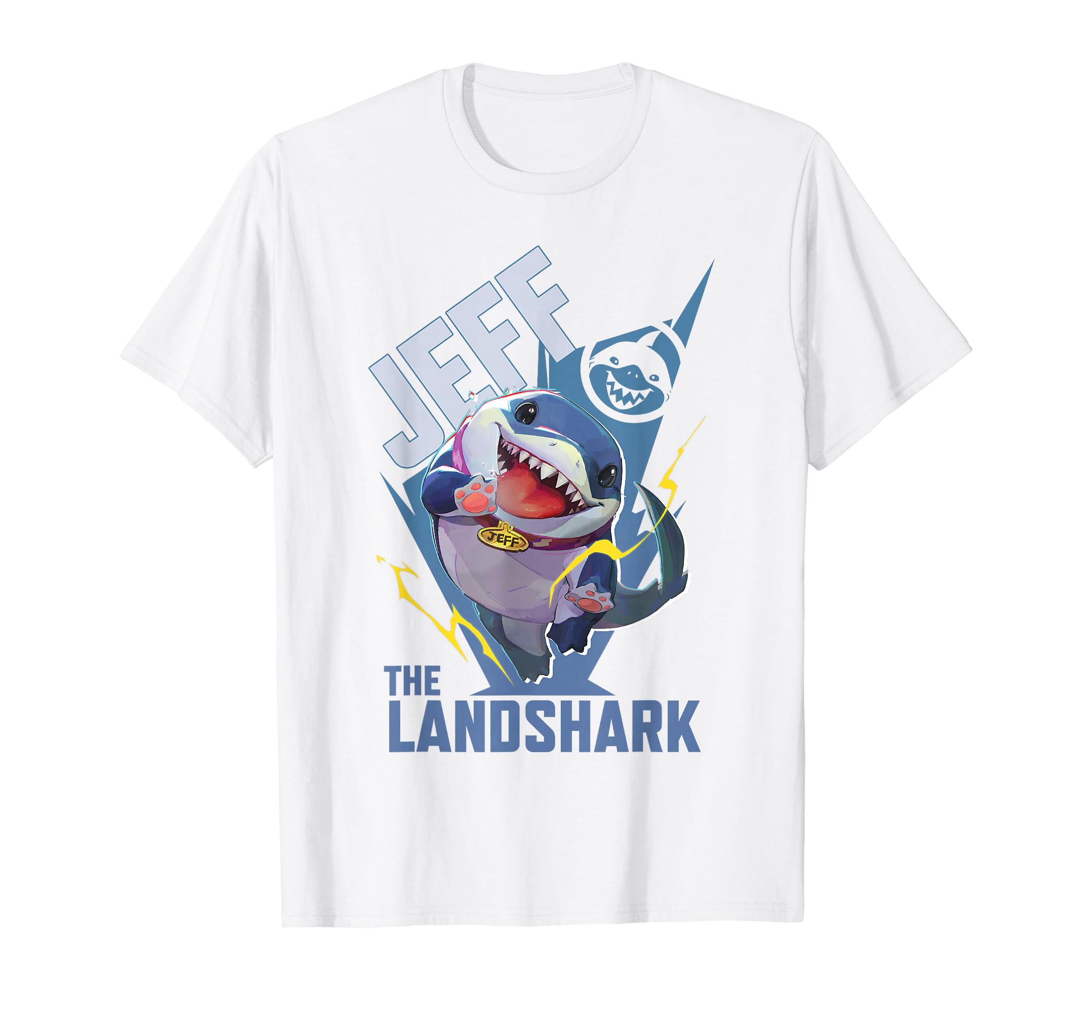 Amazon | Marvel Rivals Jeff The Land Shark Cute Portrait Tシャツ