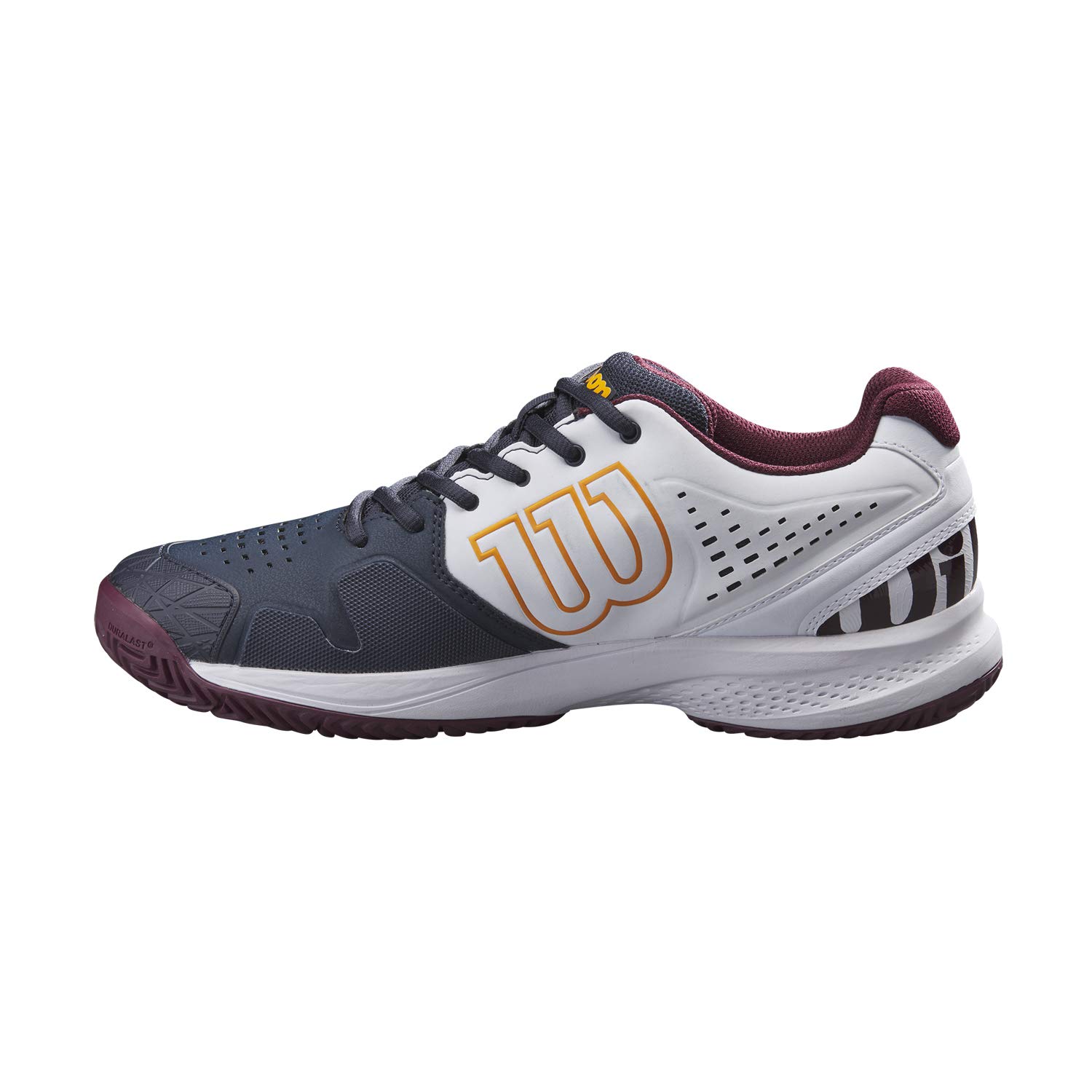 Wilson Zapatillas de deporte para hombre, KAOS COMP 2.0 CC, Gris/Blanco/Gris