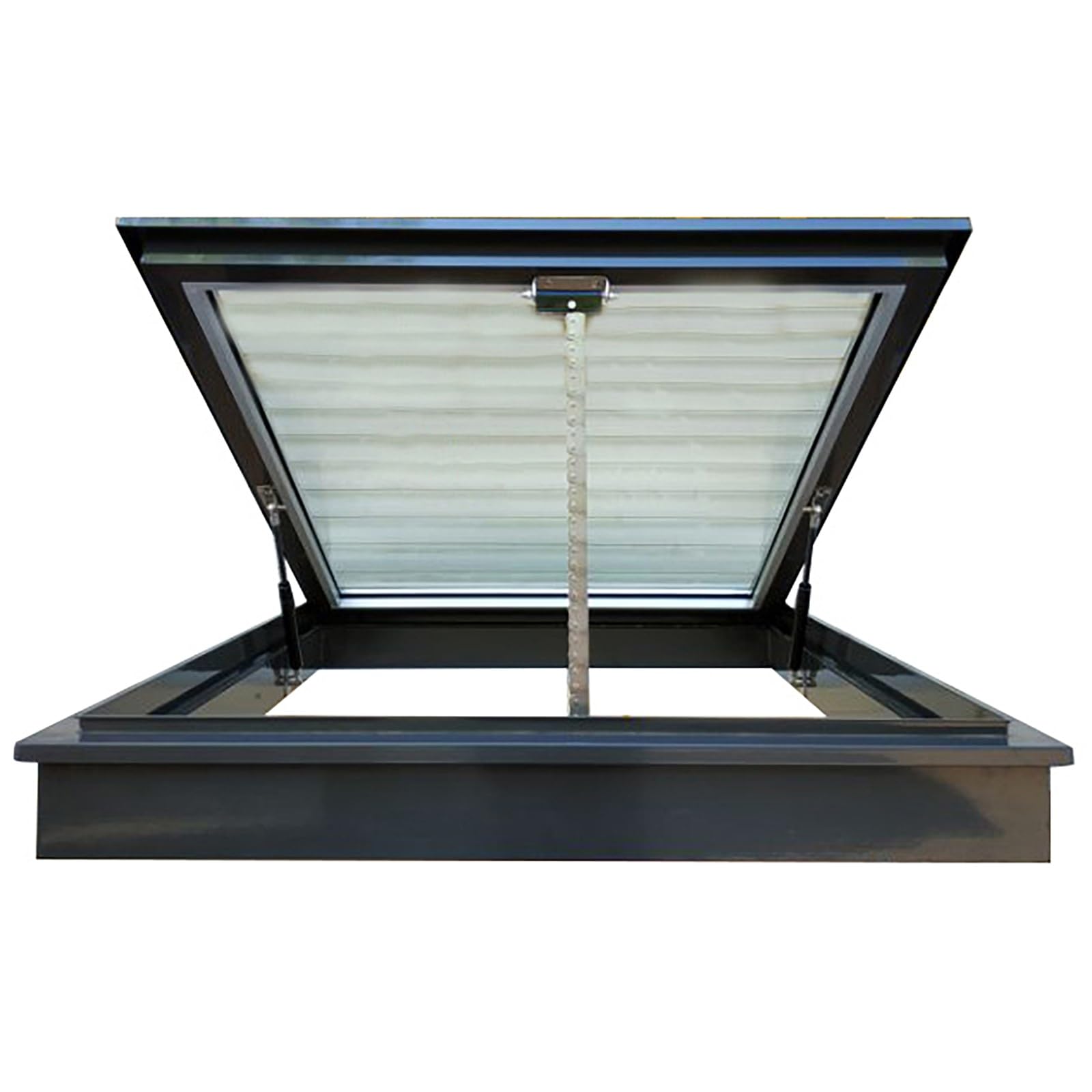 Lucernari Elettrici Intelligenti per Tetti, Finestra per Tetti con Telecomando E Sensore Pioggia, Finestra per Tetti con Doppio Vetro Temperato per Soffitta/Veranda(LxW 60x50cm/23.6x19.7in)