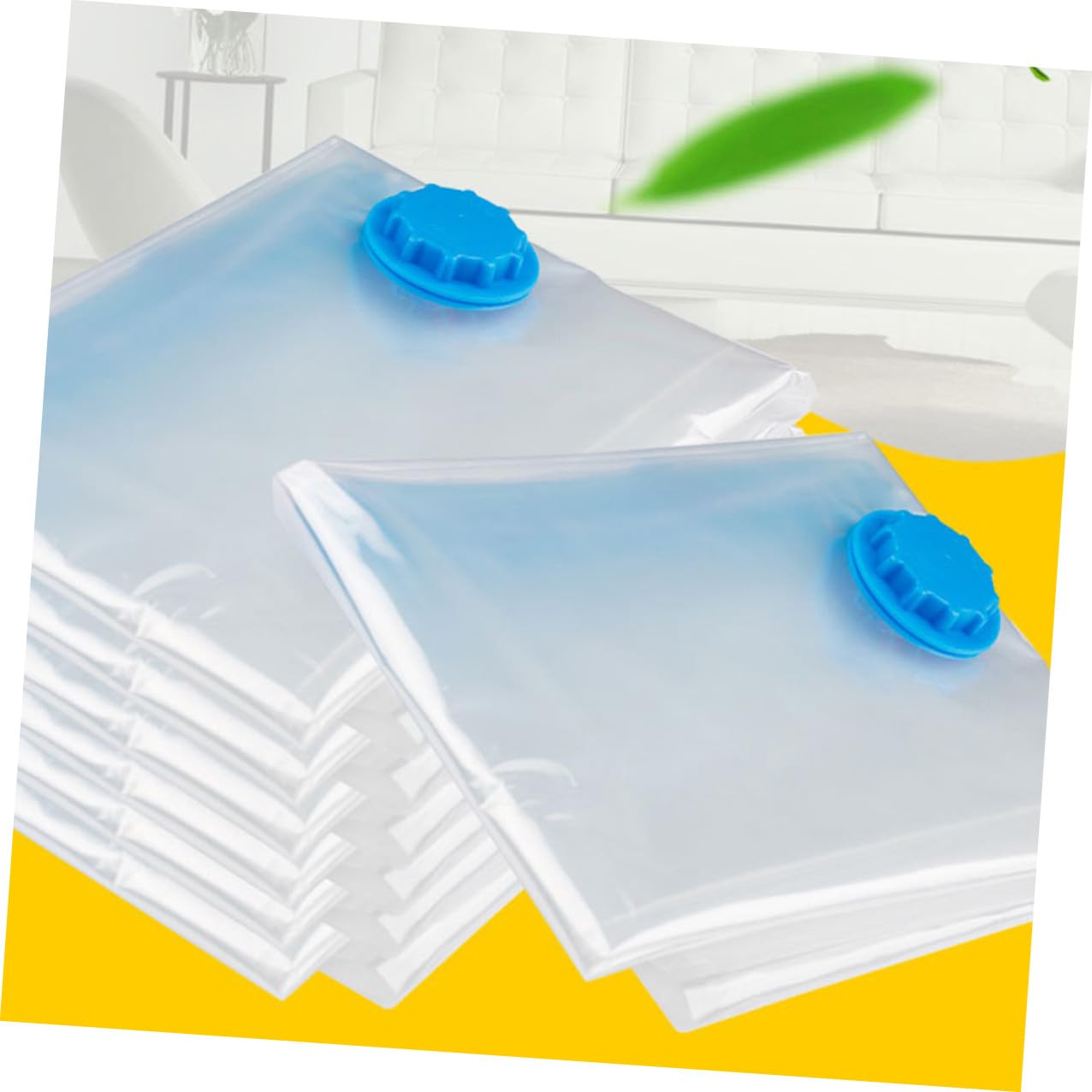 Bolsas de Almacenamiento al Vacío Impermeables 70x100cm 10 Unidades | Pe, Compresión para Ropa y Edredones, Gran Capacidad, Plegables Organizadoras
