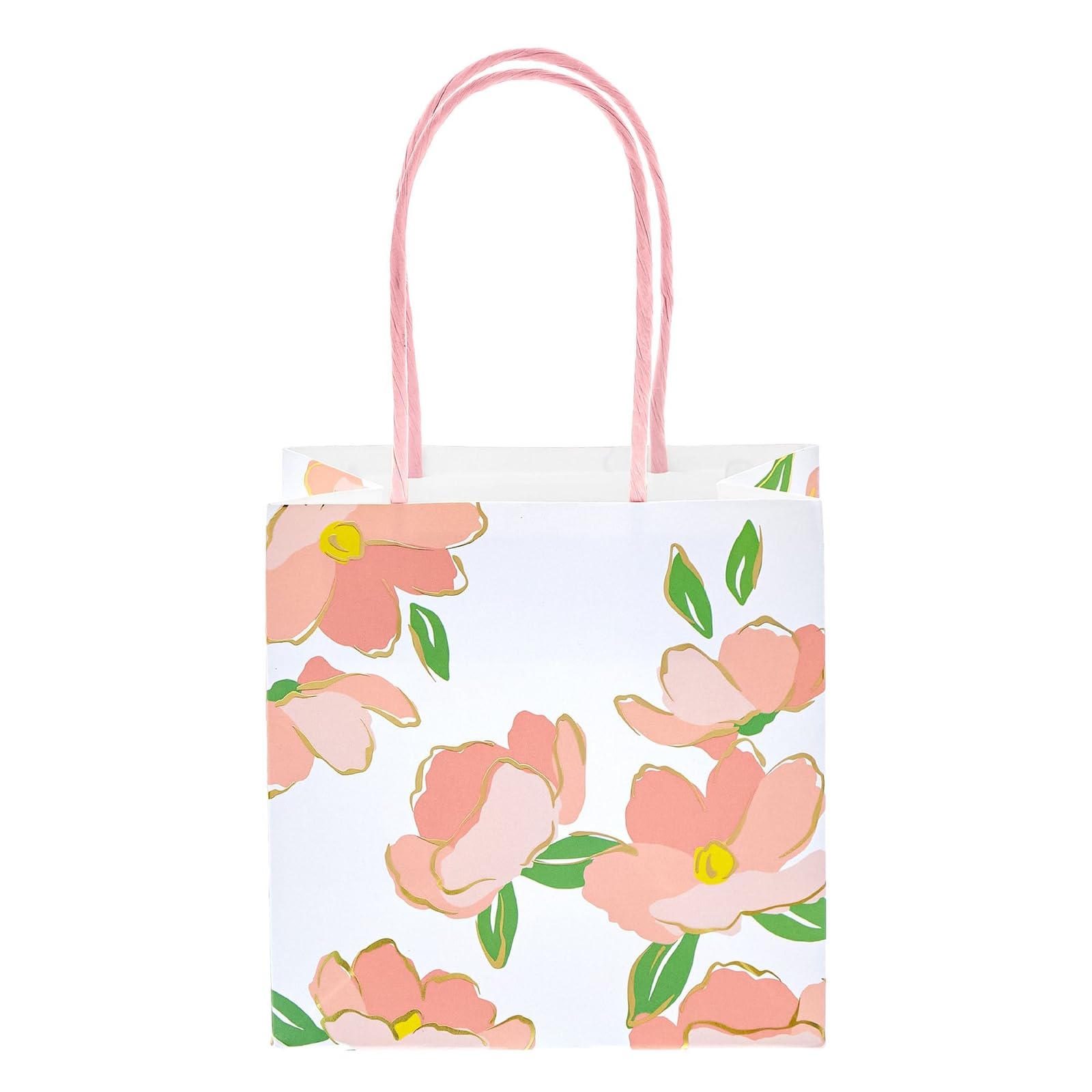 12PCS Thank You Gifts Bags, Small Paper Gift Bags Thank You With Handle