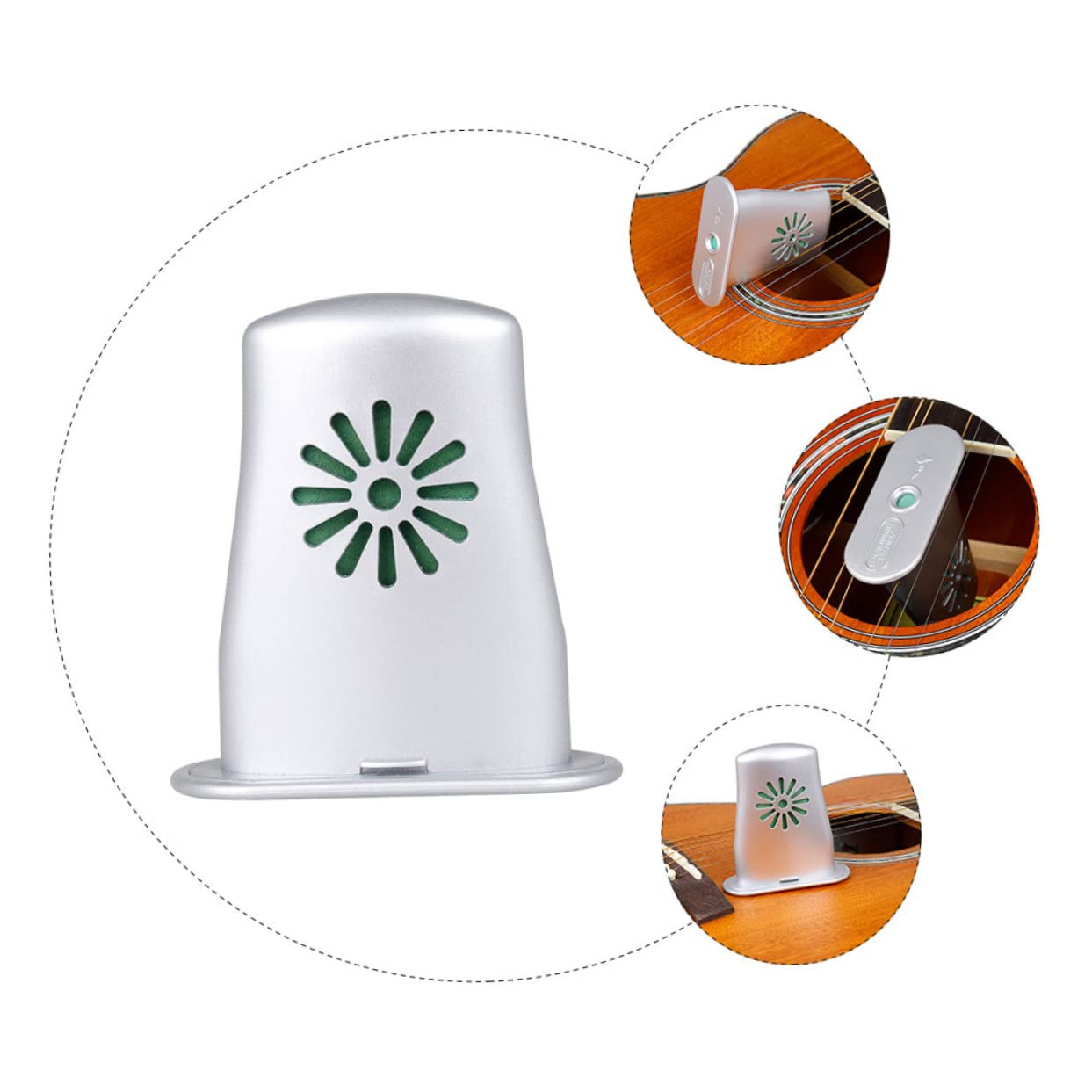 5piezas Humidificador De Guitarra Con Esponja Accesorio Para De Instrumentos Para Clásicas y Ukuleles