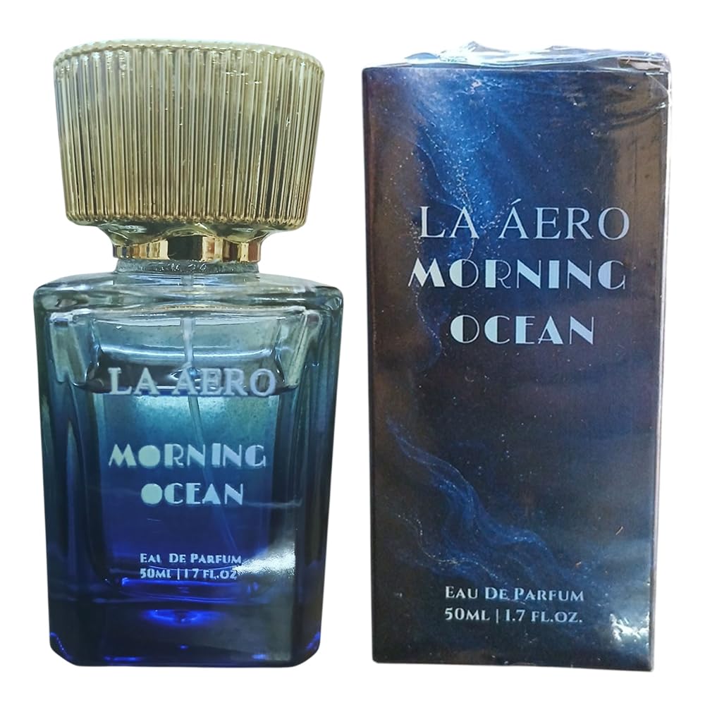 LA AERO Eau De Perfume Morning Ocean for Men, Liquid, 50 ML, Calabrian Bergamot Aqua Note, Long Lasting-image-15