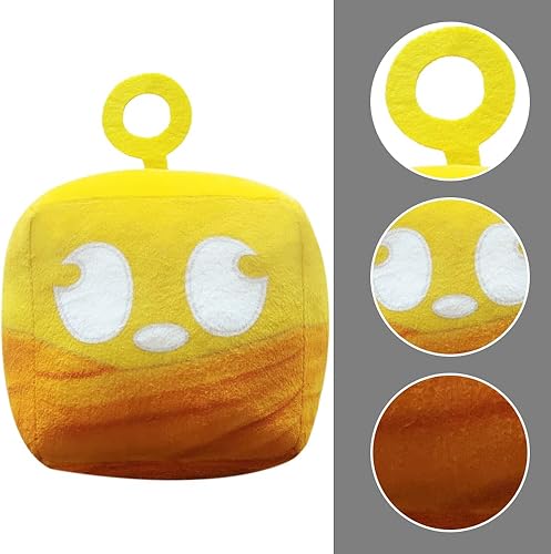 Miniatura 3 de Ecqizer Blox Fruits - Juego de frutas de peluche de leopardo, caja de frutas, juguete de peluche para regalo de cumpleaños de Navidad (Budda)