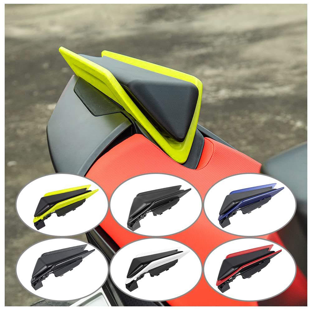 Motorrad Sitzbezug Beifahrersitz Gugel Höcker Verkleidung Heckteil für RS660 RS 660 Tuono660 Tuono 660 (2020-2023) RSV4 1100/Factory (2021-2023) Motorrad modifizierte Teile (Matt-schwarz)