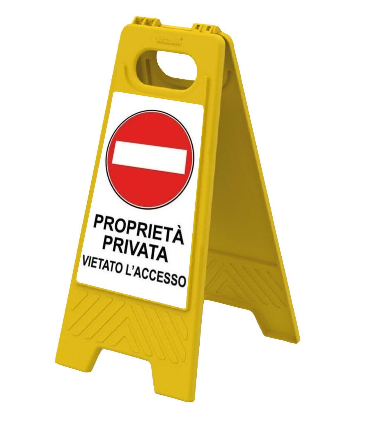 Cavalletto segnaletico personalizzato per luoghi interni o all'aperto, personalizzabile con qualsiasi grafica