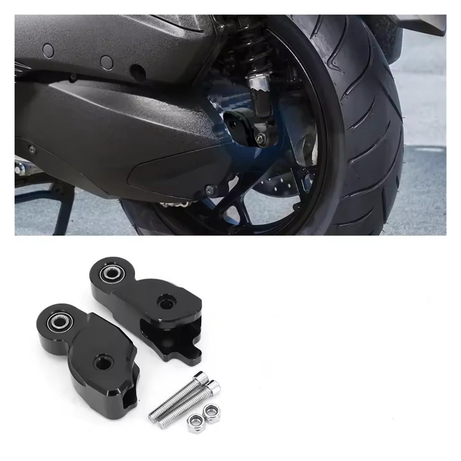 Zestaw łączników obniżających Do Yamaha X-MAX300 XMAX300 Łącznik obniżający | Akcesoria Motocyklowe Tylne Części Zestaw Do Opuszczania Korpusu Amortyzatora Zmniejsz
