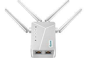 Fastest WiFi Extender Signal Booster for Home - Up to 10,000 Sqft Coverage