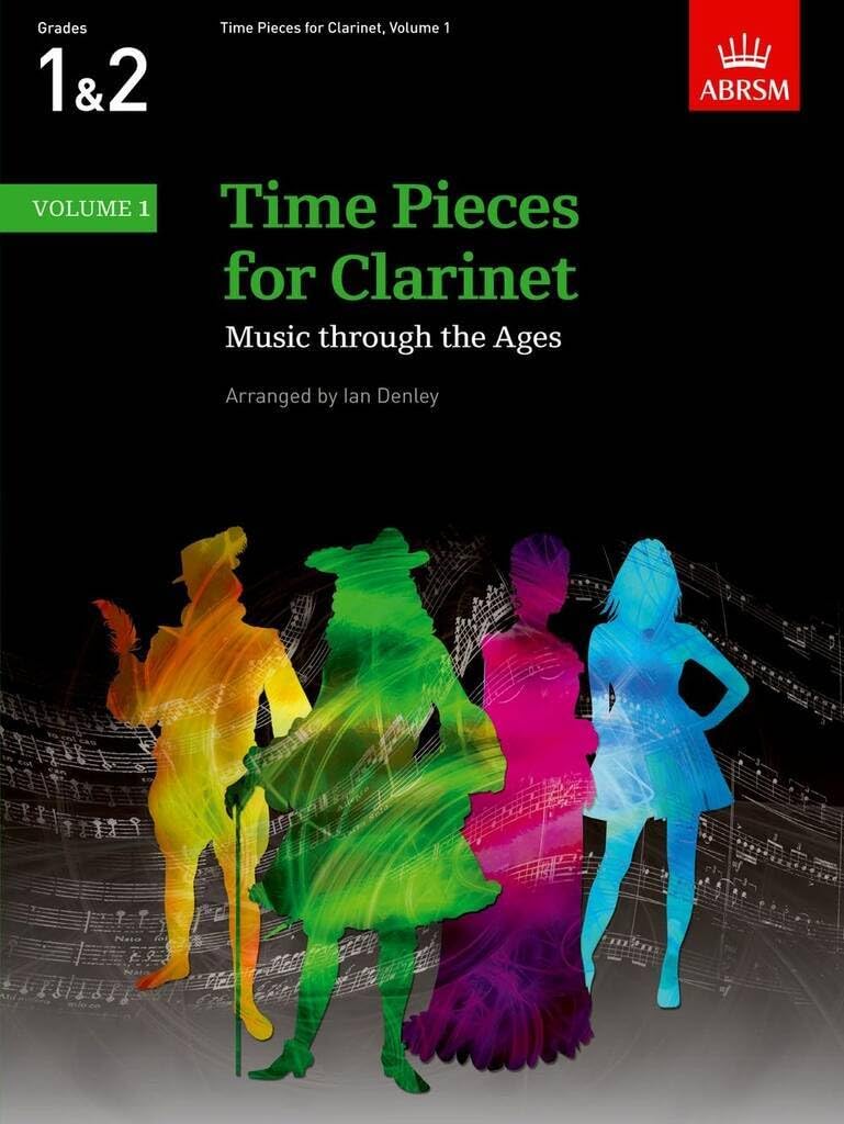 Time Pieces for Clarinet & Piano Volume 1 Music Book - 1998 Pub