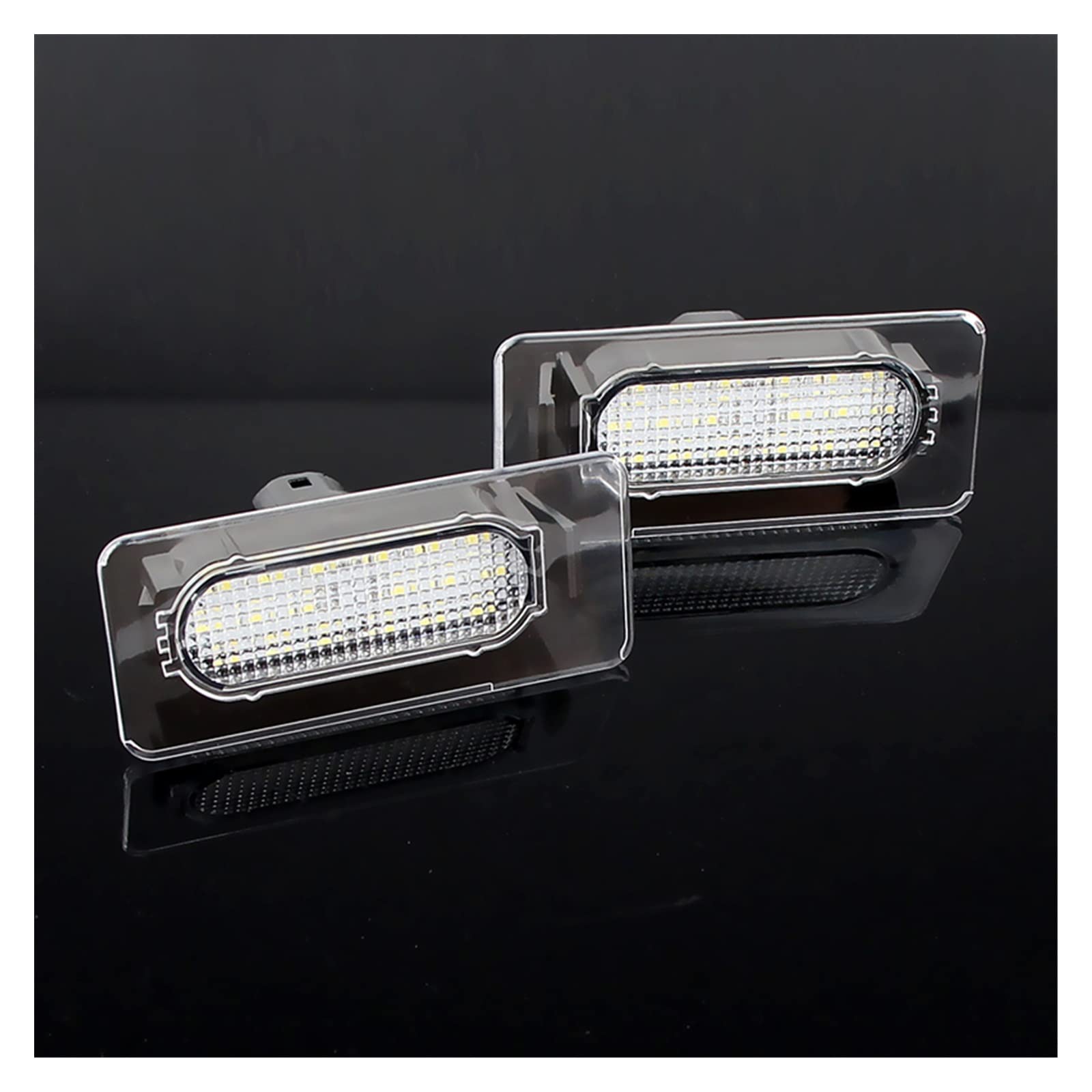 DEHIWI Lámparas de Luz de Matrícula 2 Uds Luz - Para Matrícula Para Corolla 2019 2020 2021 Estilo De Coche