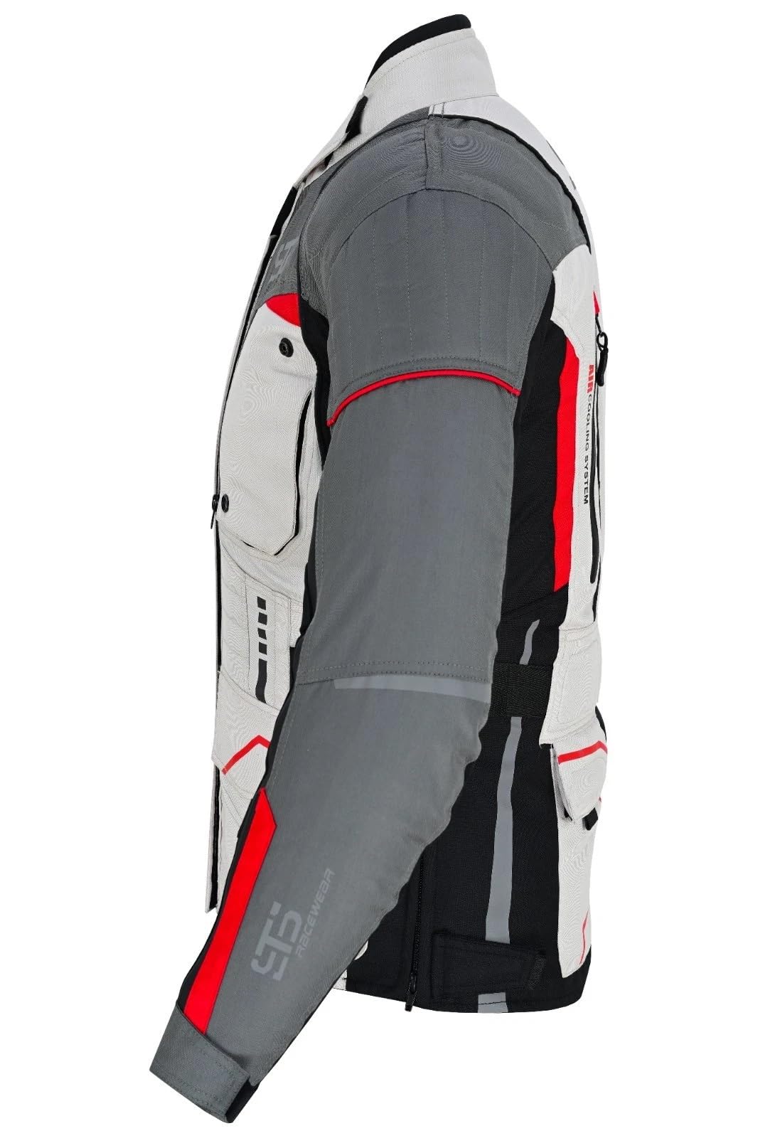 Generico ST 825 Volcano Giacca Moto Donna 4 Stagioni Impermeabile