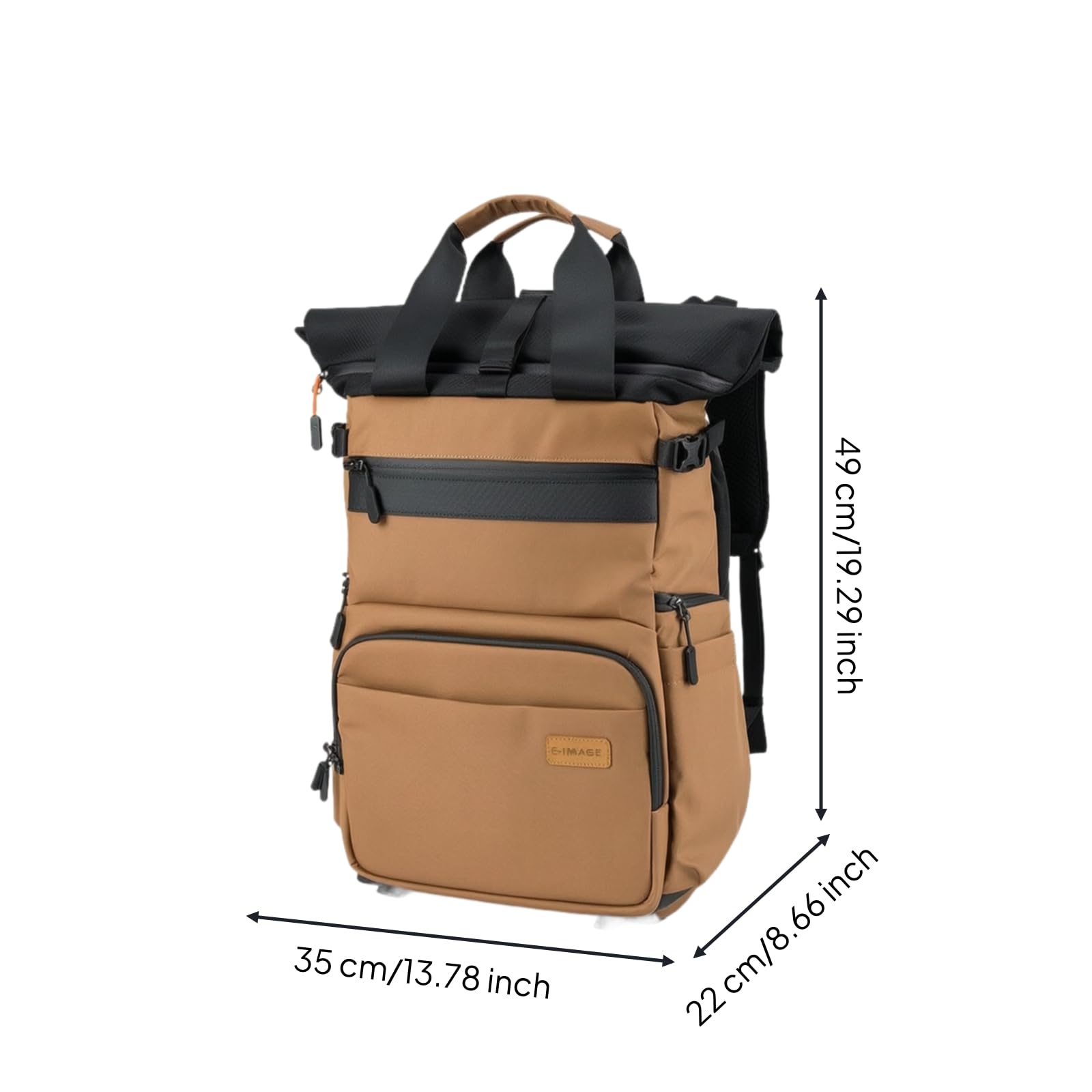harayaa Mochila para Cámara con Compartimentos, style to 1
