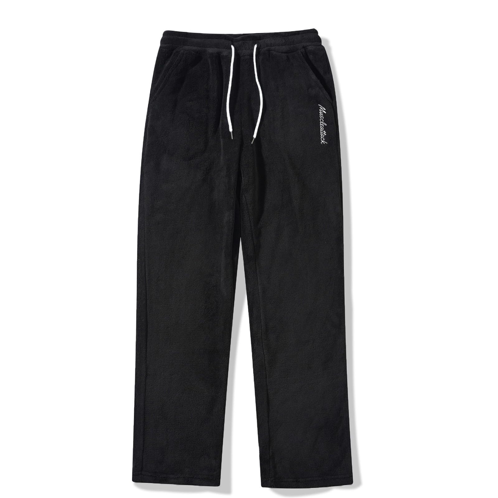 Pijama para hombre, pijama de invierno para Navidad, forro polar, pijama con capucha, de invierno, manga larga, mullido, suelto, de franela