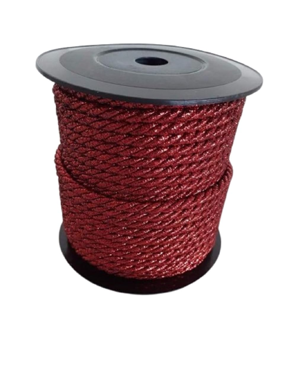 Cordon Couture 6mm Or Lurex – 25 Mètres, Tressé Polypropylène, Fabriqué En Italie, Pour Déco, Bricolage, Noël