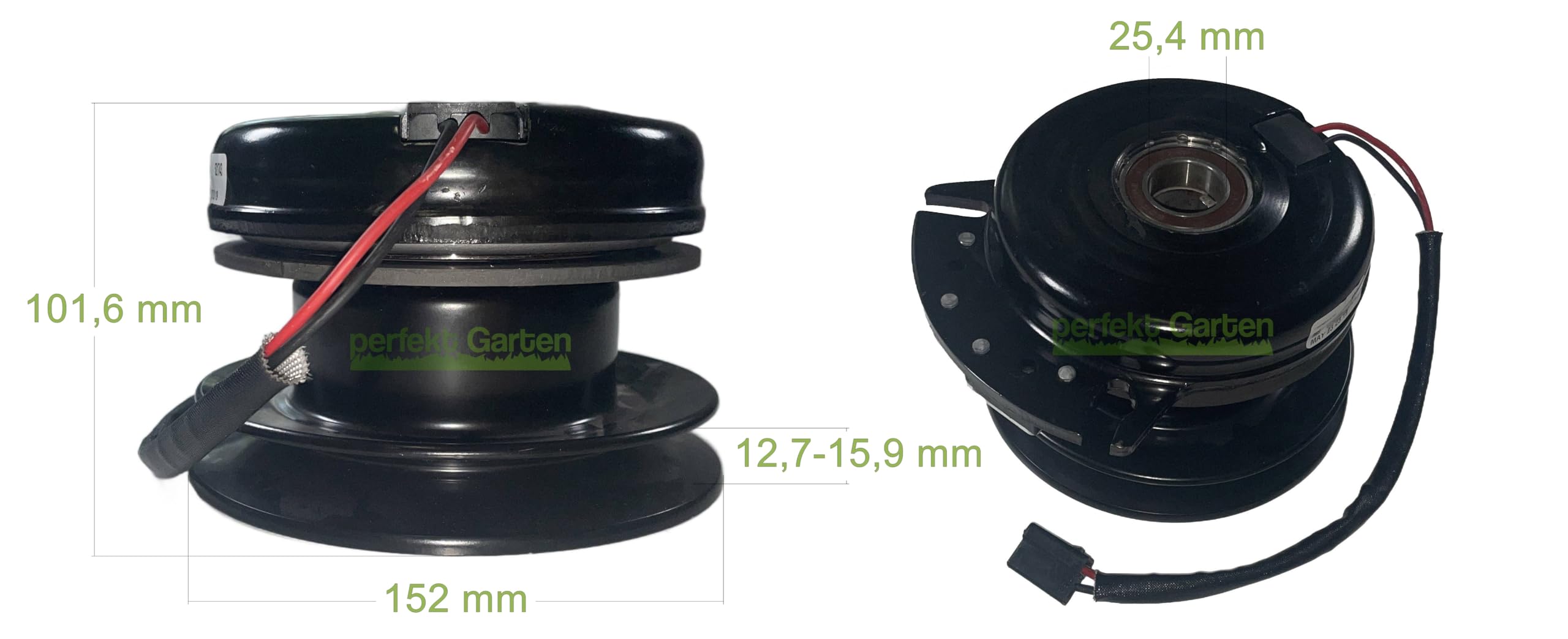 Acoplamiento electromagnético para cuchillos compatible con MTD/CUB CADET 717-04163A, 917-04163A