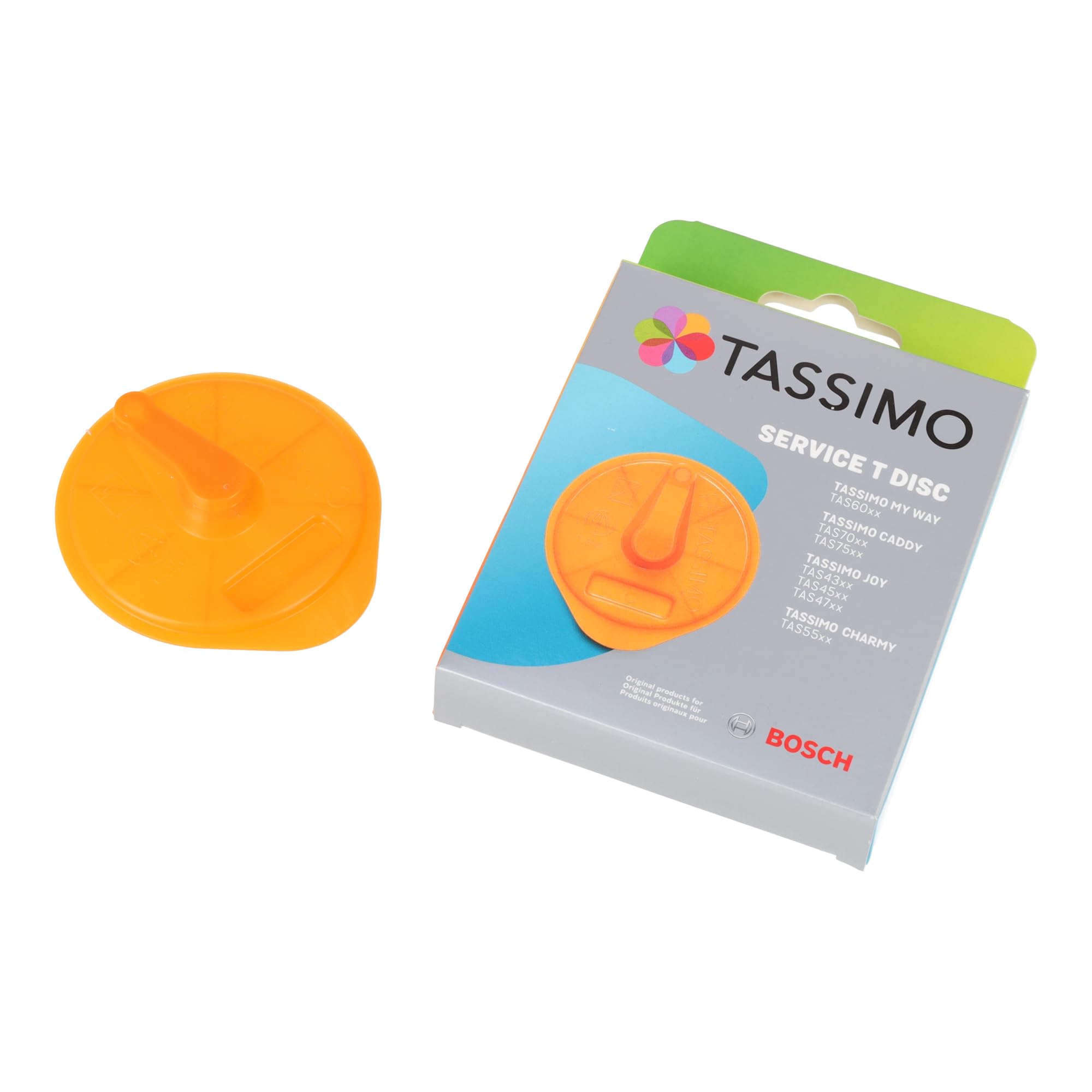 sparefixd Service Orange T Disc for Bosch TASSIMO Coffer Maker Machine