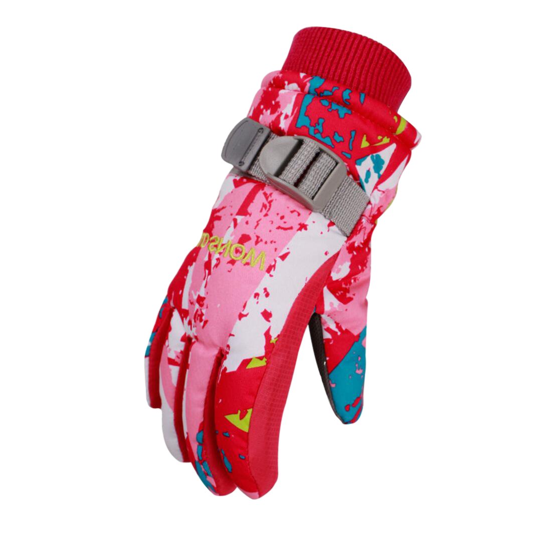 Barrageon Ski Gloves, Windproof Waterproof Thermal Gloves for Man Male & Woman Female & Kids Boys Girls, Warm Outdoor Winter Snow Gloves for Skiing Snowboarding Snowmobile