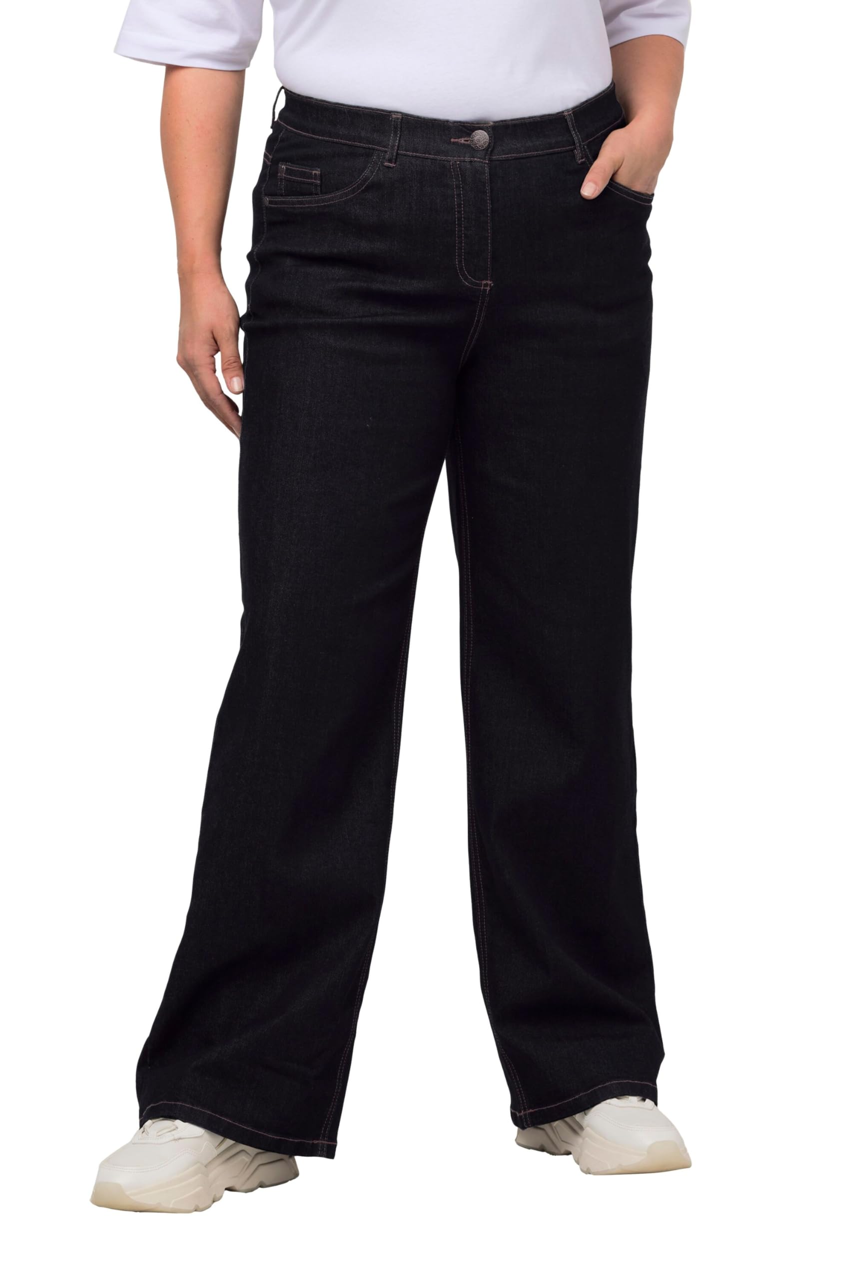 Ulla Popken Women's Wende-schirmmtze Blouse, Opaque (Pack of 3)