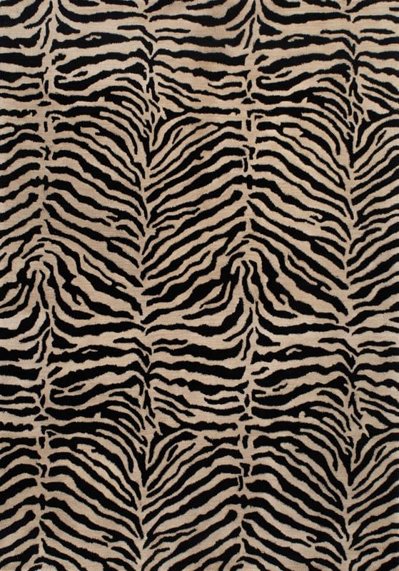 Tapete Decorativo Rectangular de Lana 6x9 Pies