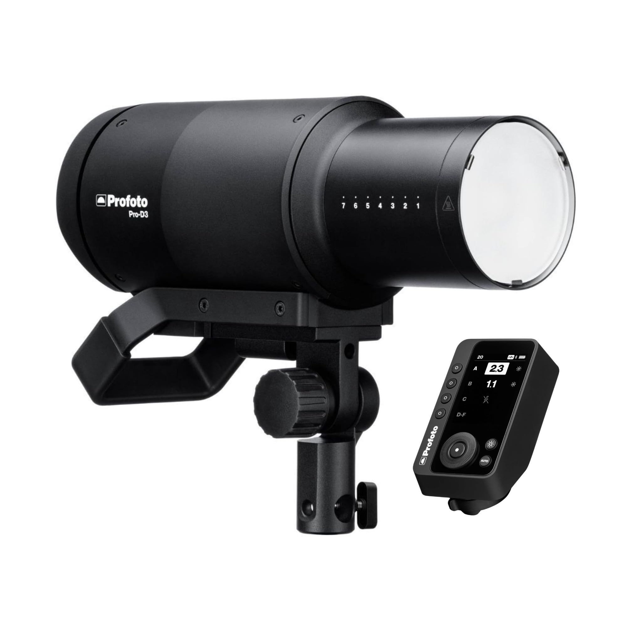 Profoto Pro-D3 750W Industrial-Grade Monolight Bundle with Profoto Connect Pro Wireless Transmitter for Camera (2 Items)