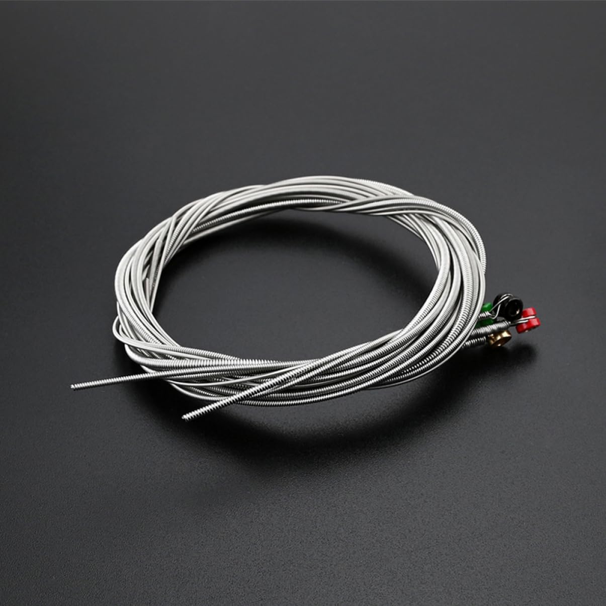 ibasenice 3juegos Cuerdas Eléctrico De Acero Inoxidable Cuerdas Coloridas De Repuesto Para Instrumentos Musicales Sonido y Duradero Accesorios Para Músicos