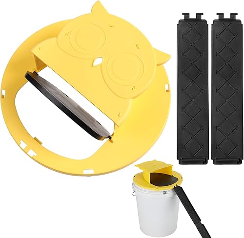 Trampa para ratas de ratón, 5 galones, trampas para ratones para interiores para el hogar, herramienta reutilizable para atrapar ratones, estilo