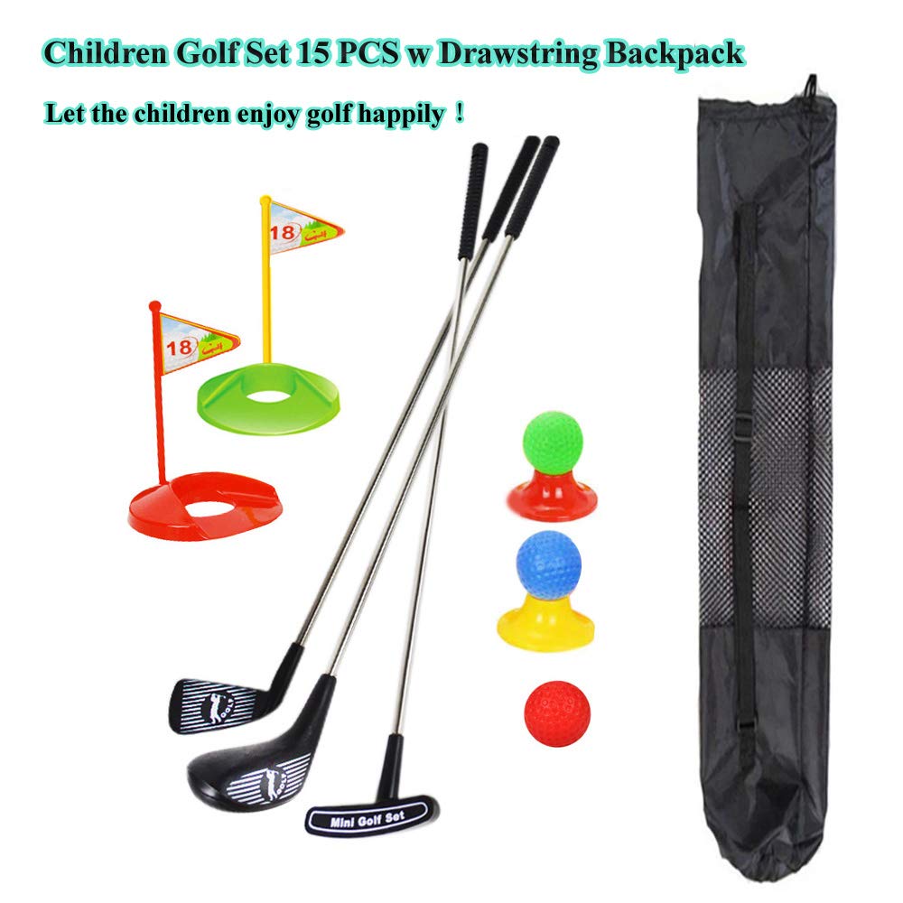 Amazon | ゴルフプロセット玩具クラブ旗練習球スポーツ屋内ゲーム