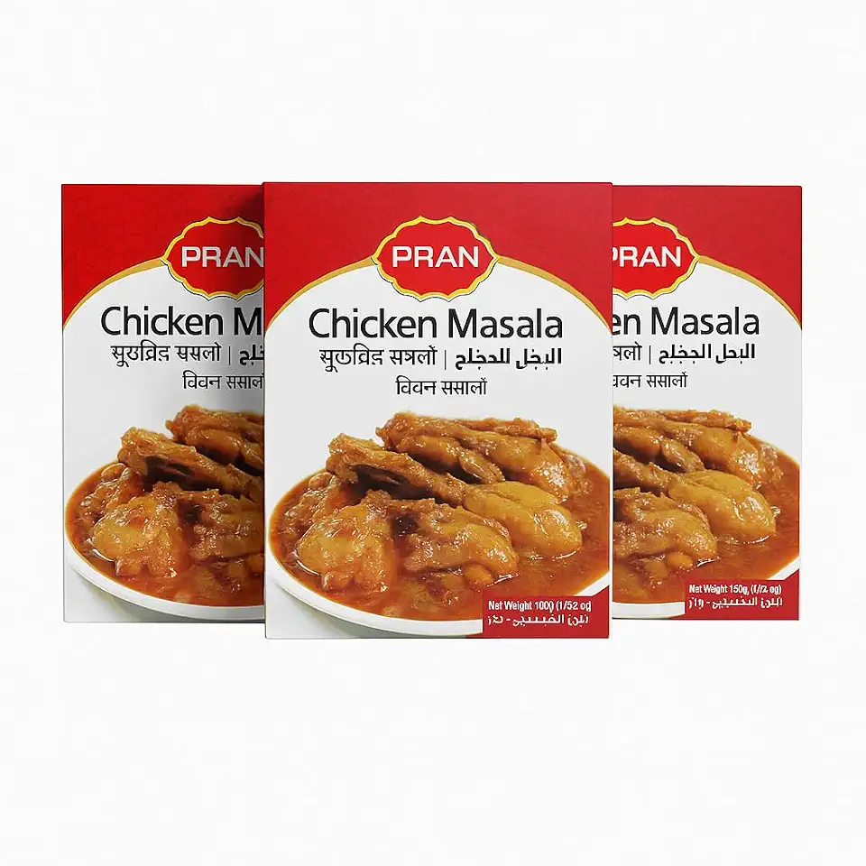 PRAN Chicken Curry Mix 100 g, 3-Pack