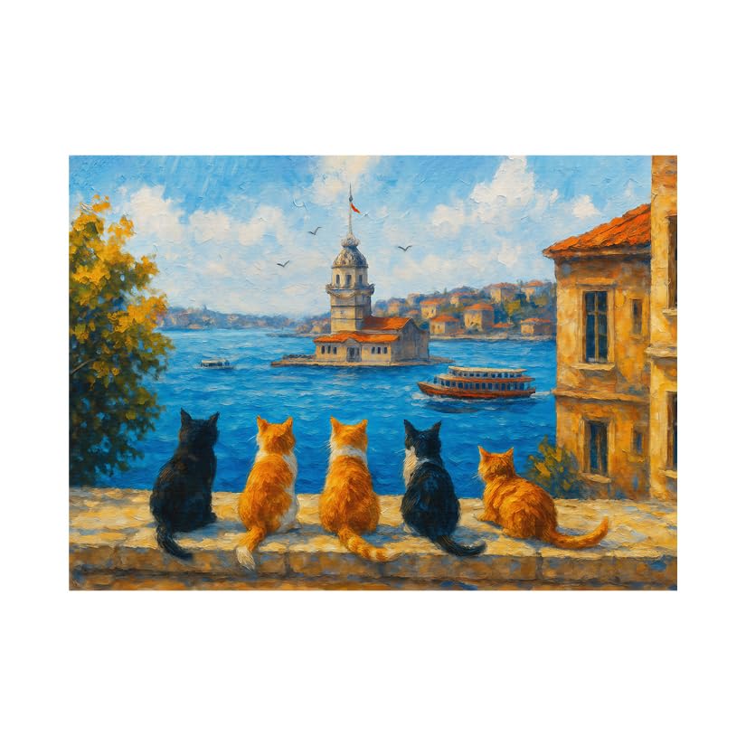 1000 PARÇA - MAIDEN’S TOWER CATS (KIZ KULESİ KEDİLERİ)