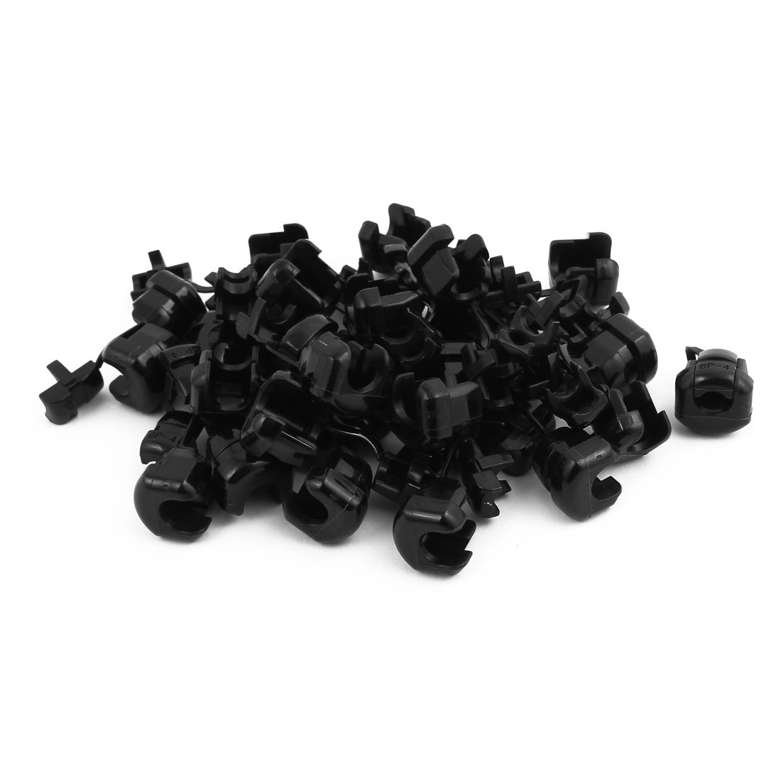 5 Passe-fils à Câble Rond 14mm Noir Uxcell - Nylon - Neuf