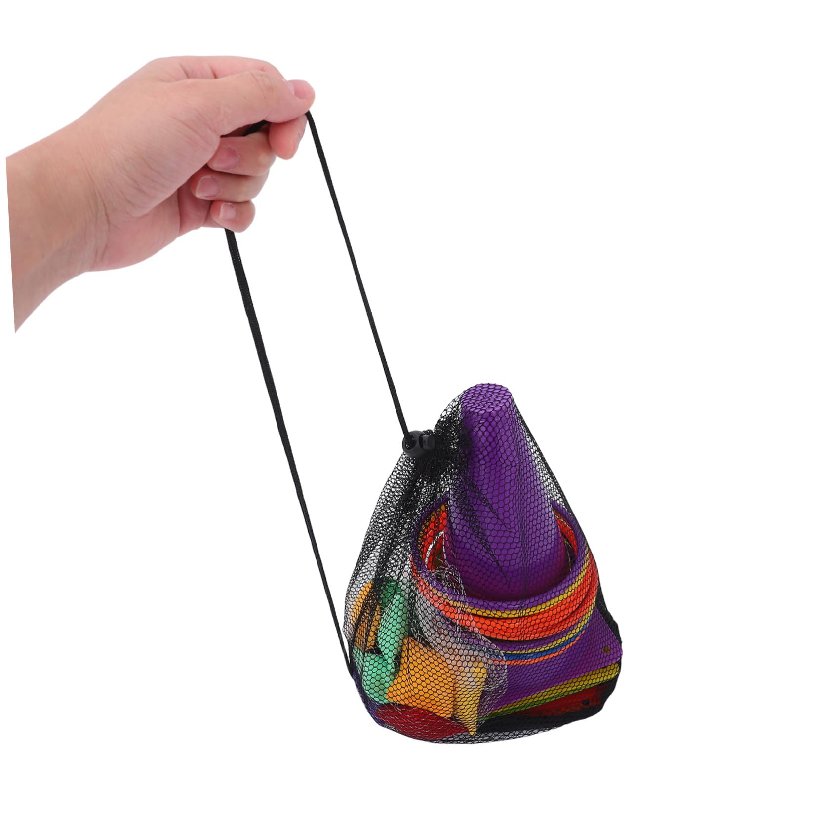 Set Giochi Lancio Anelli per Bambini 31 Pezzi Plastico | Bordi Arrotondati, per Scuola e Riunioni Familiari, Design Visibile, Cloth Incluso Colore Casuale