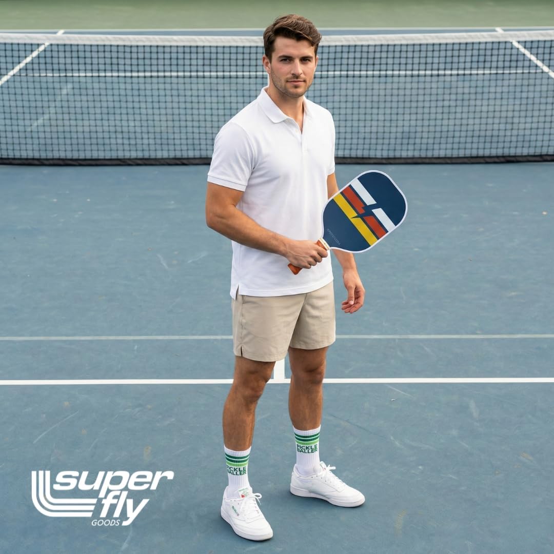 Super Fly Goods Performance Socks Men & Women Novelty Athletic Socks for Sports Golf Tennis Pickleball Yoga Unisex - Image 8