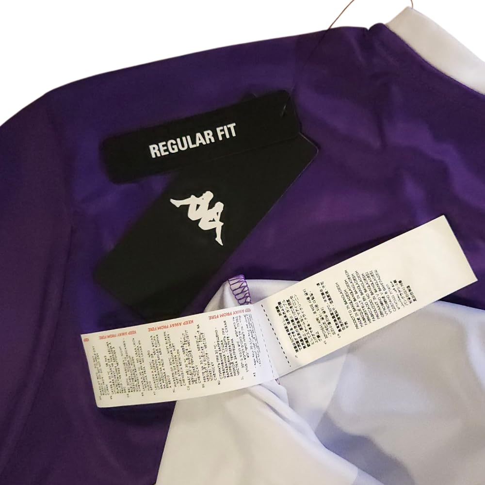 ZeroPlayer Maglia Replica Ufficiale Fiorentina Personalizzabile con Nome e Numero a Scelta, Modello Home Stagione 2025/2026, Viola, Bianco, Adulto, Ragazzo, Bambino