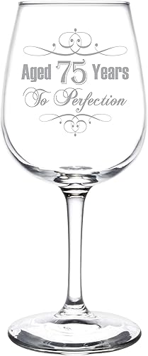 (75) Envejecido a la perfección Elegante y vintage celebración de cumpleaños inspirada en la copa de catador de vinos