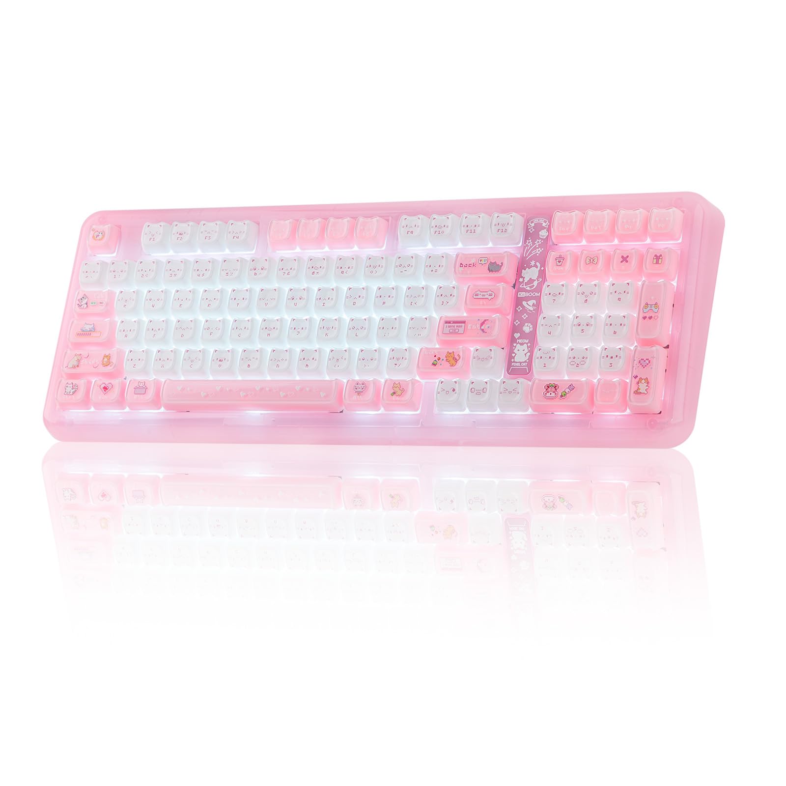 Amazon.com: KiiBoom Phantom98 Lite 96% Wireless Mechanical Gaming