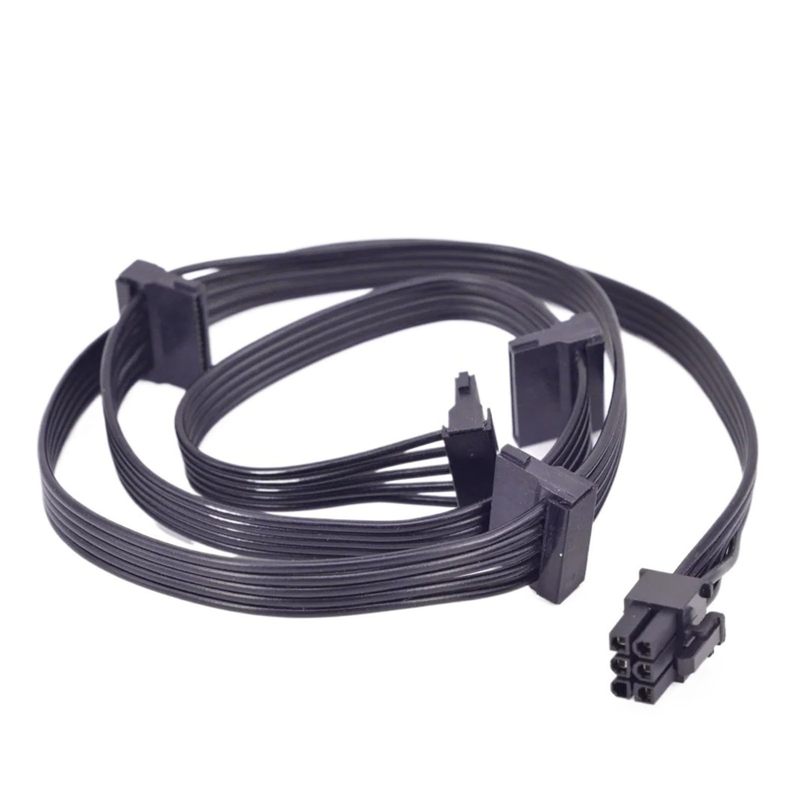 Generico Cavo splitter SATA da 1 a 4 a 6 pin e 15(6pin to 2 SATA)