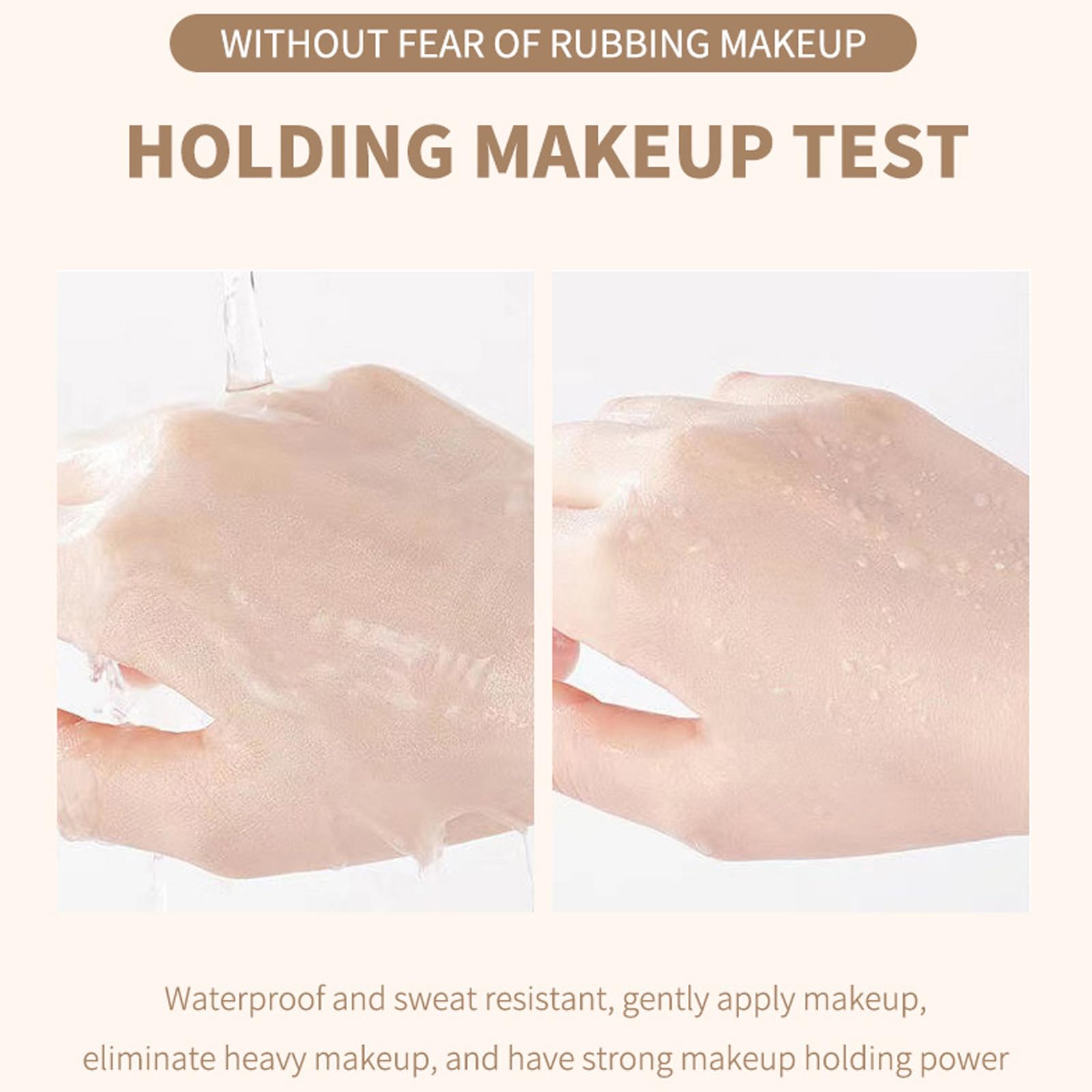2-pak zmieniających kolor podkładu do skóry dojrzałej, płynny makijaż bazowy, krem przeciwsłoneczny SPF50, korektor pełne pokrycie, nawilżający odcień skóry, 30 ml