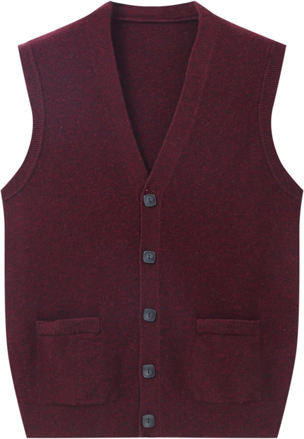Chaleco de punto para hombre suéter de moda casual y blusas de oficina M