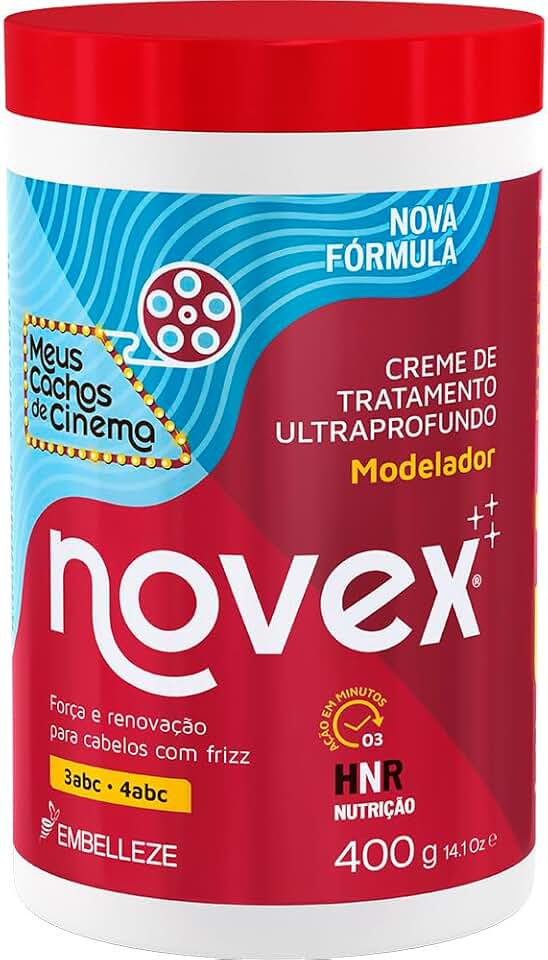 Creme Tratamento Novex 400G Meus Cachos De Cinema, NOVEX